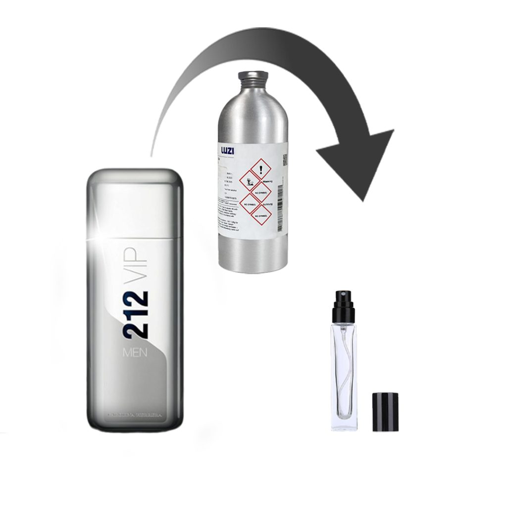 دکانت عطر کارولینا هررا 212 وی آی پی مردانه - برند لوزی - 5 میلی لیتر