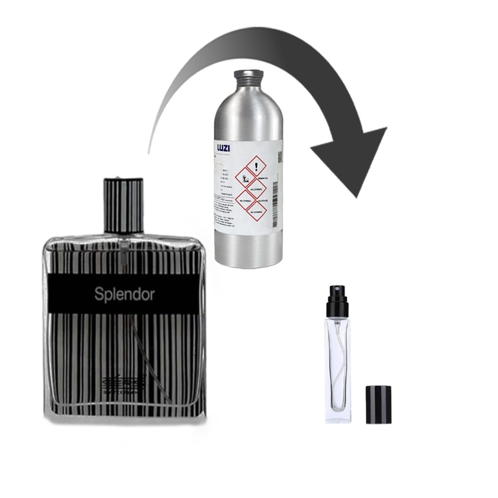 دکانت عطر سریس اسپلندور مشکی - برند لوزی - 5 میلی لیتر